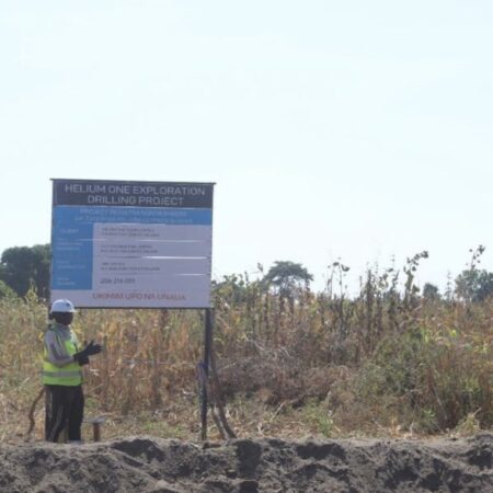 12.07.23 – The civils work is being carried out by TNR Ltd, a Tanzanian company, and is expected to be completed by mid-August 2023…

We have of course acquired the Epiroc Predator 220 drilling rig for use at our #HE1 Southern Rukwa project in Tanzania.