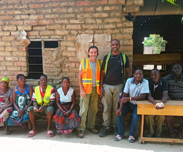 Community liaison officers in the Rukwa communities during Phase II 2D seismic campaign (2021)